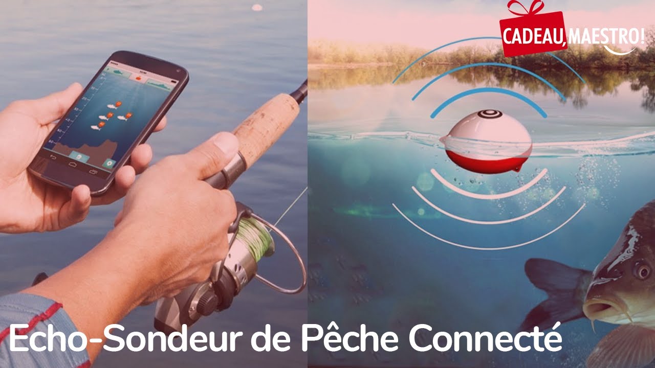 Echo-Sondeur de P&ecirc;che Connect&eacute; - CadoMaestro