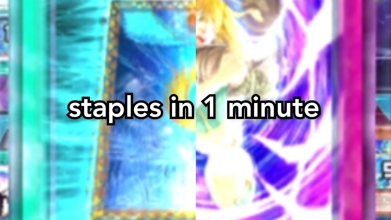 STAPLES in 1 minute