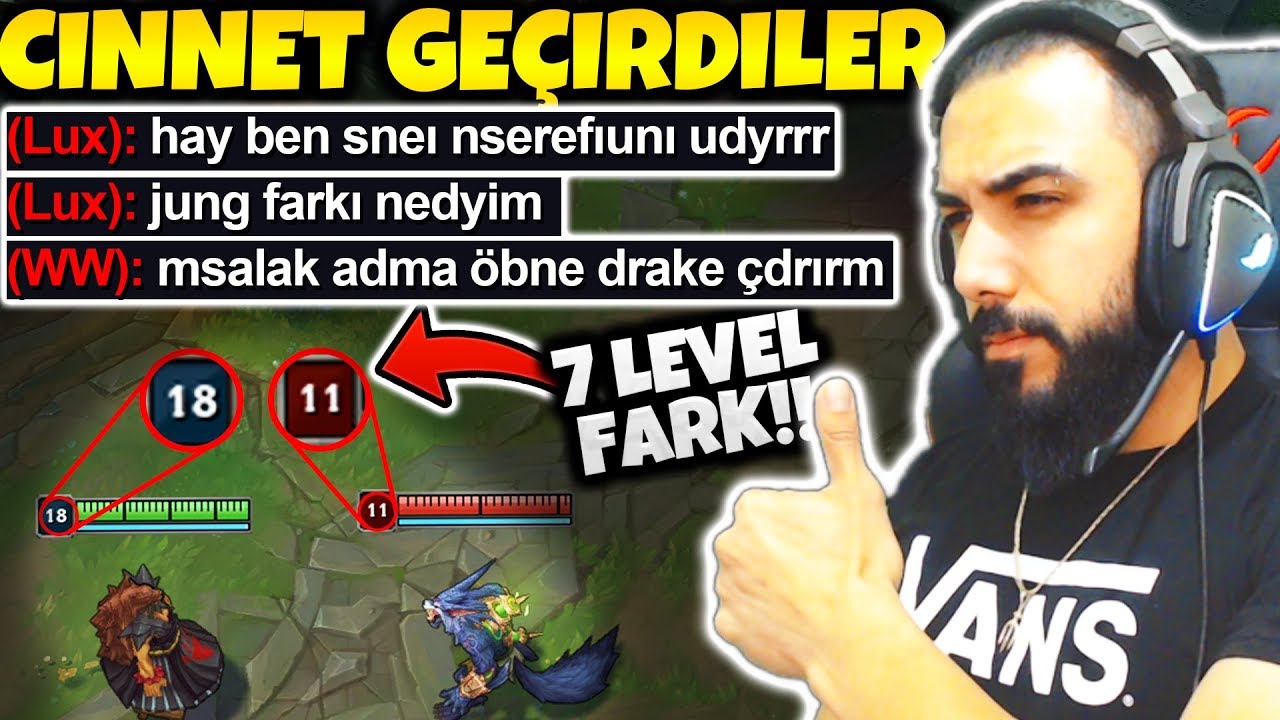 7 LEVEL FARK YİYİNCE CİNNET GEÇİRDİLER!! İMKANSIZ OYUNLARIN TAŞIYICISI ZA UDYR!! | Barış Can