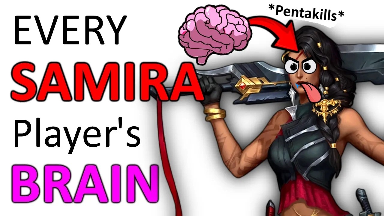 The Psychology Of EVERY Samira Player | A LoL Brain Study