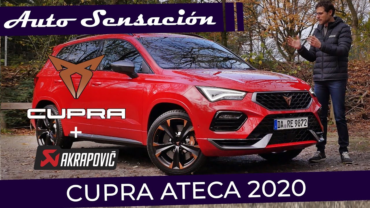 Prueba CUPRA ATECA [ (2021) FACELIFT con escape Akrapovic] .