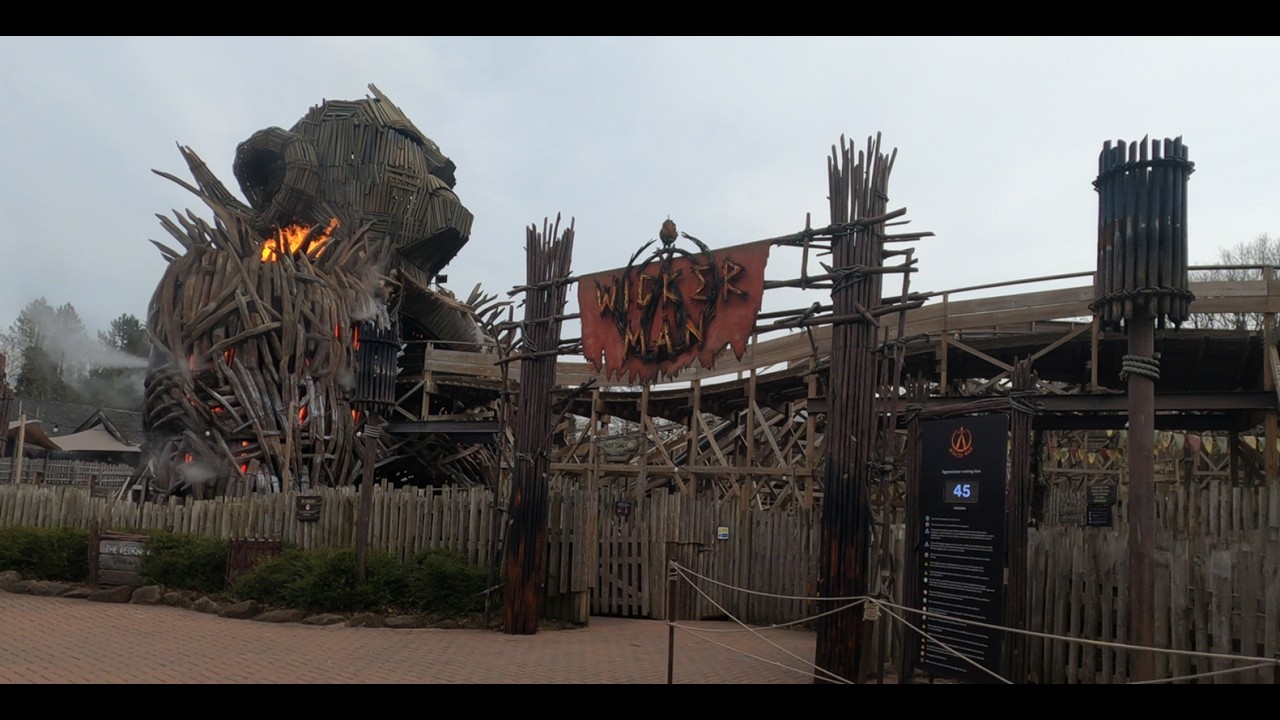 Alton Towers walkthrough 4K 2025