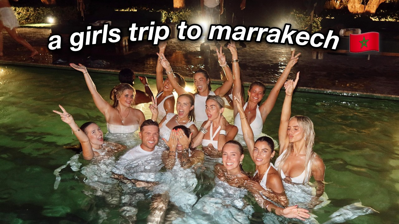 Wild girls trip to marrakech, morocco 🇲🇦