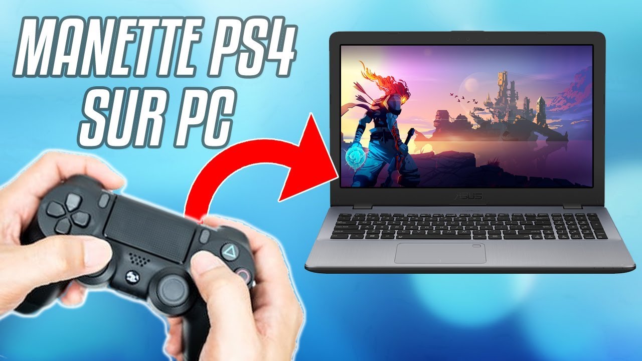 TUTO COMMENT JOUER AVEC SA MANETTE PS4 SUR PC