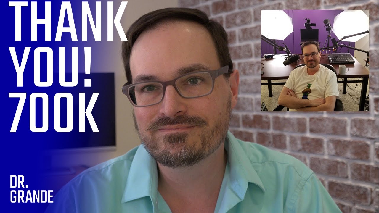 Thank You for 700K Subscribers! | Dr. Grande Keys to Productivity