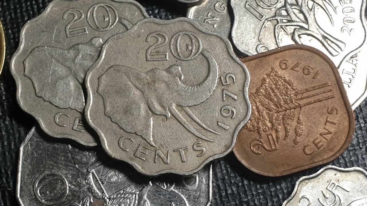 Swaziland's older coins