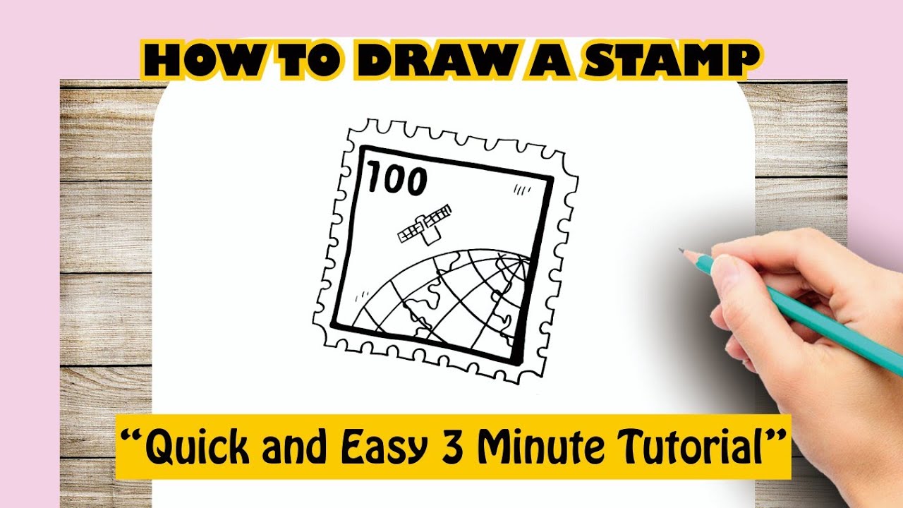 How to draw A STAMP
