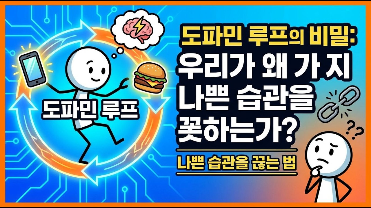 도파민 루프의 비밀: 우리가 왜 나쁜 습관을 끊지 못하는가?