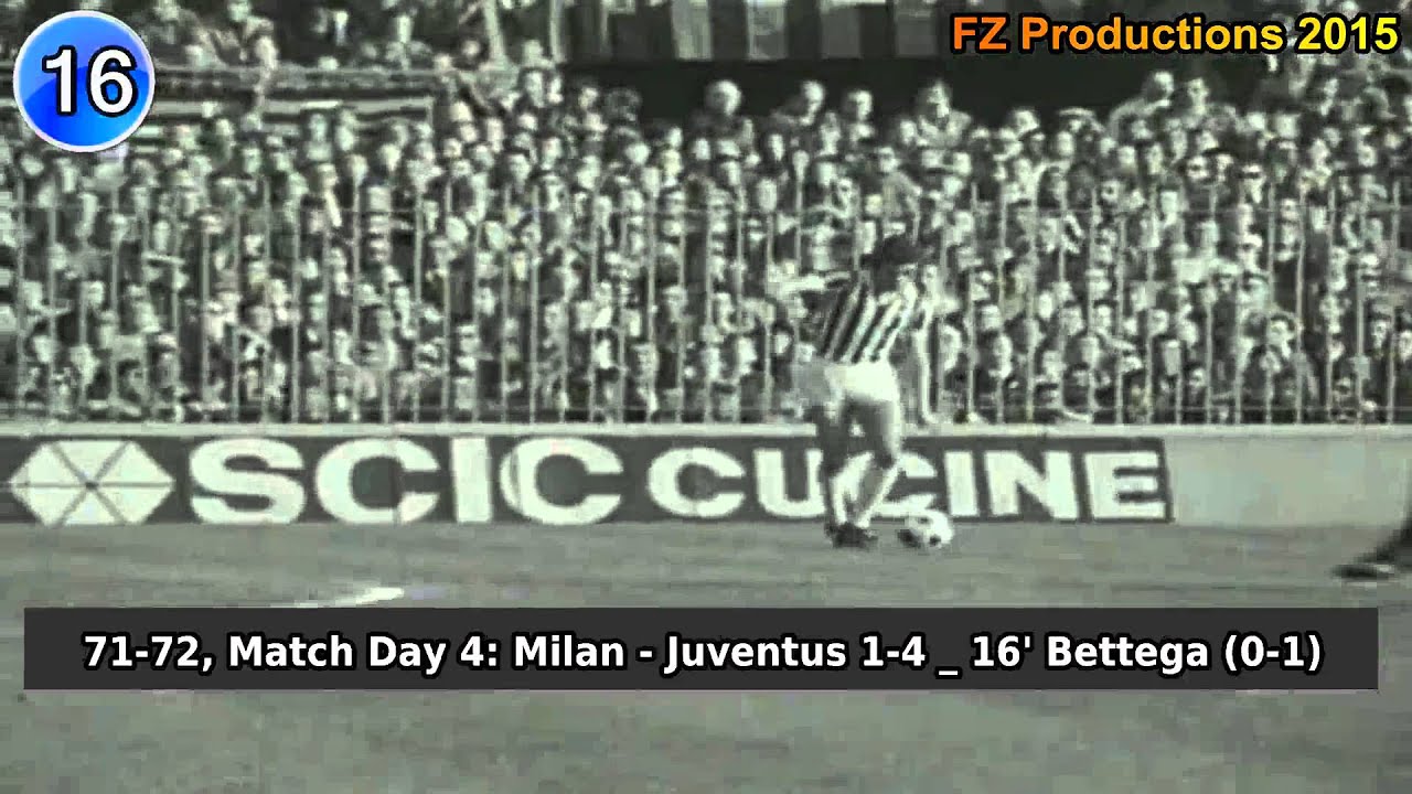 Roberto Bettega - 130 goals in Serie A (part 1/3): 1-39 (Juventus 1970-1974)