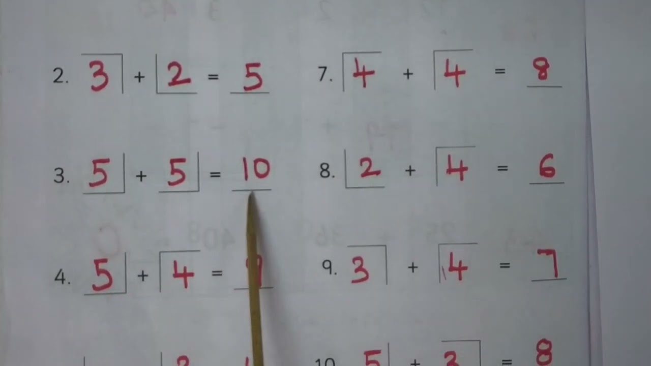 Navneet Holiday Book 1 | Math - Four Square | Page no.28