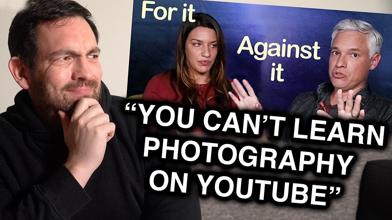 Reacting to Tony & Chelsea Northrup saying you can't learn photography on YouTube