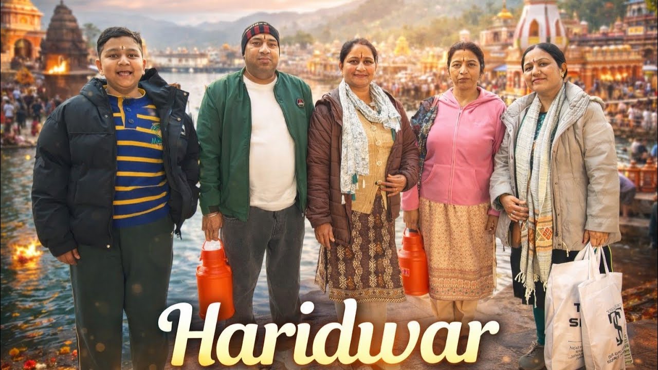 Aaj gaye Haridwar ghumne 🙏😍