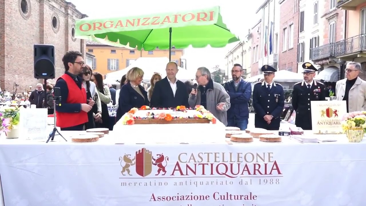 Il Mercatino di Aprile, il 35° compleanno di Castelleone Antiquaria!
