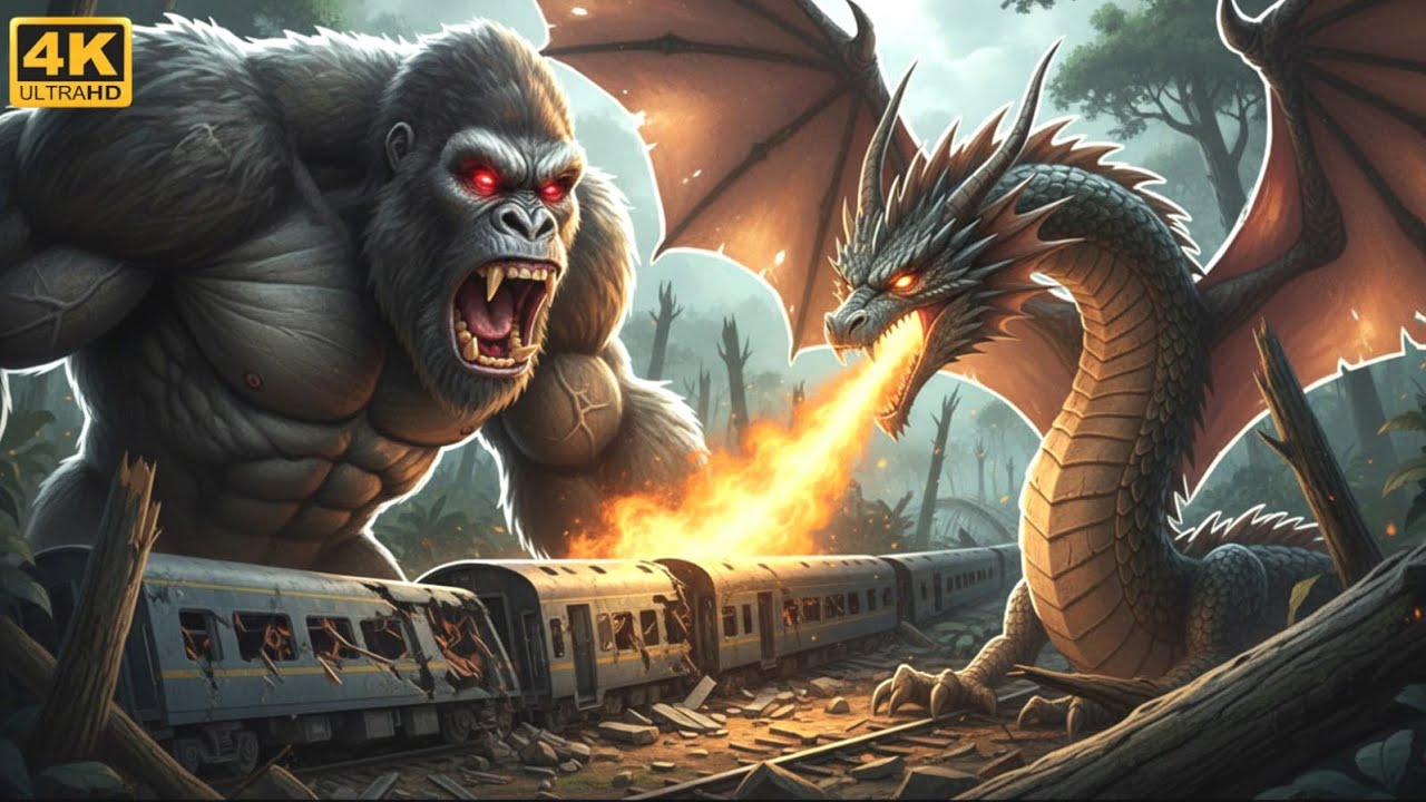 Kong vs. Dragon: One Battle Decides the Jungle's Survival