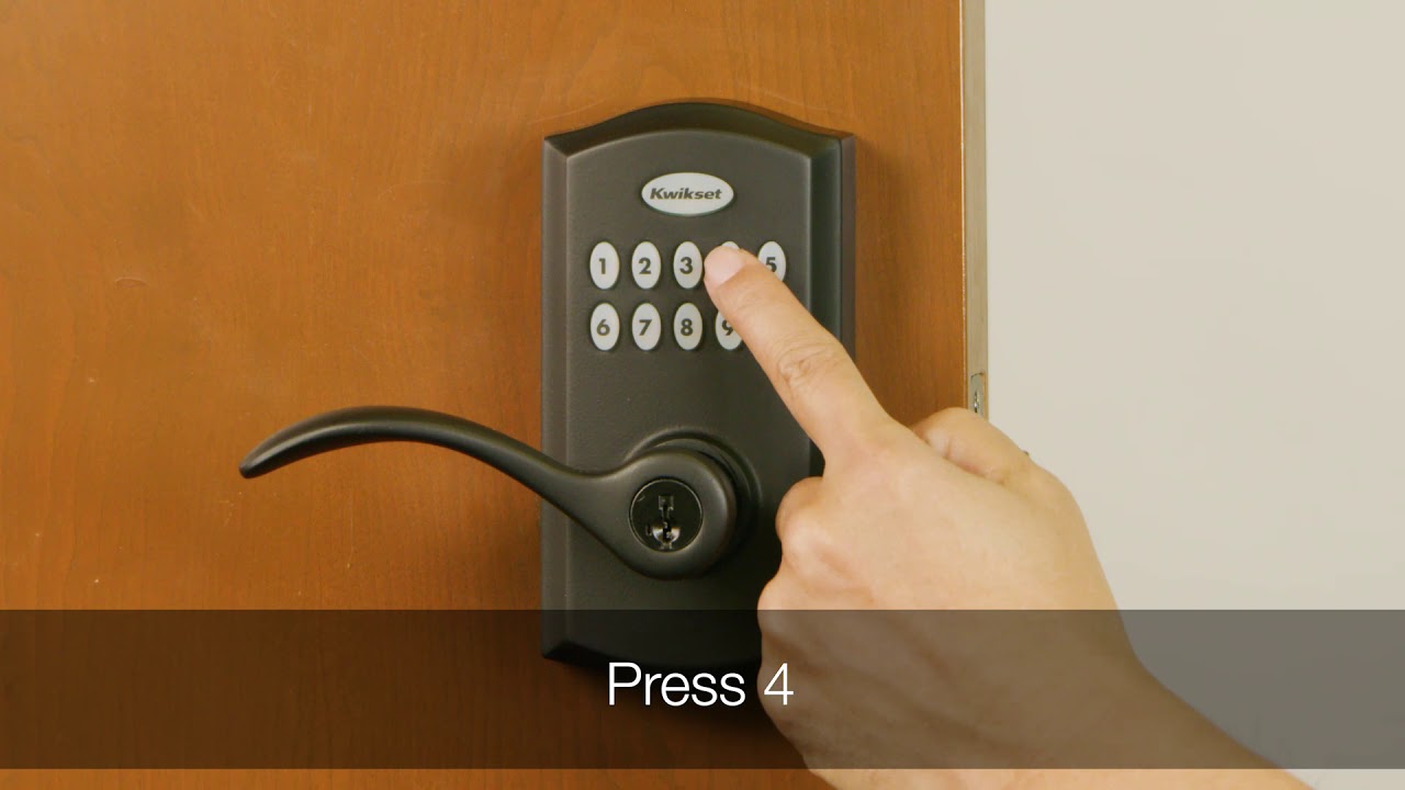Deleting all User Codes on the Kwikset Smartcode 955/917