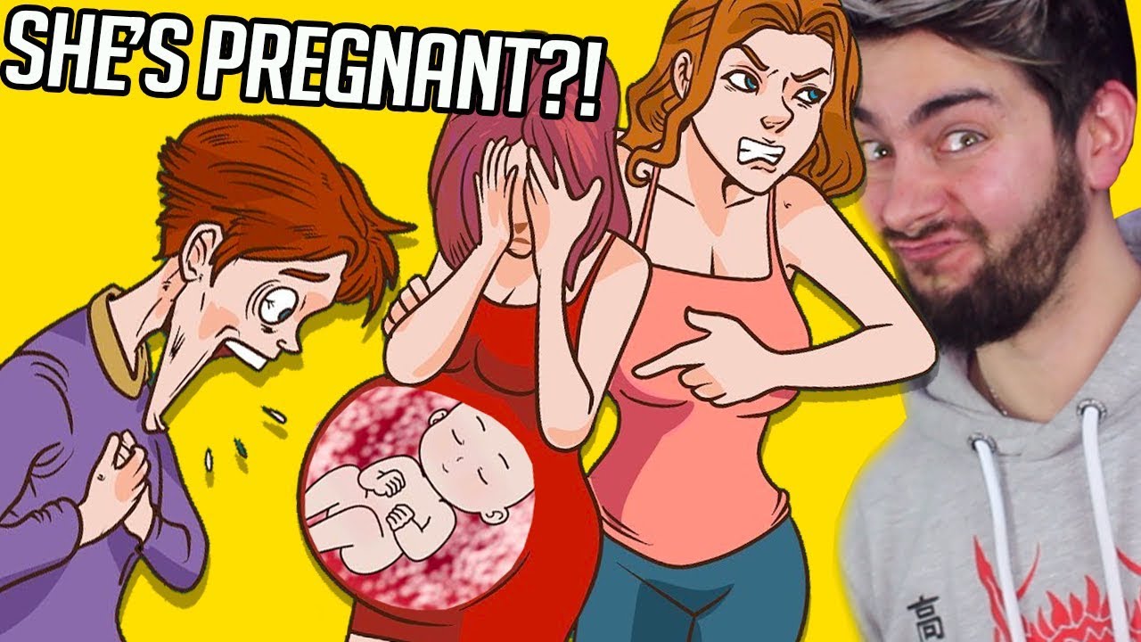 this YANDERE has a BABY with her TEACHER... She snaps! 