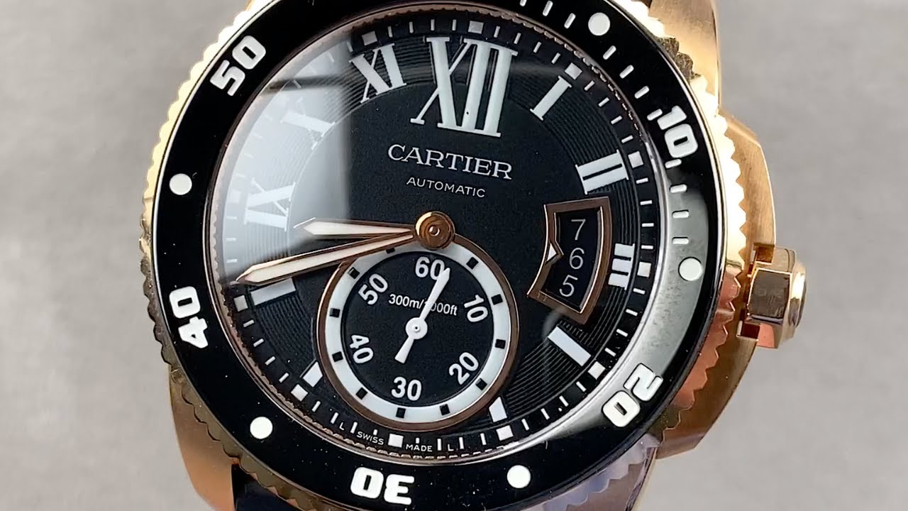 Cartier Calibre de Cartier Diver W7100052 Cartier Watch Review