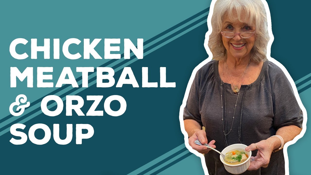 Quarantine Cooking: Chicken Meatball & Orzo Soup Recipe