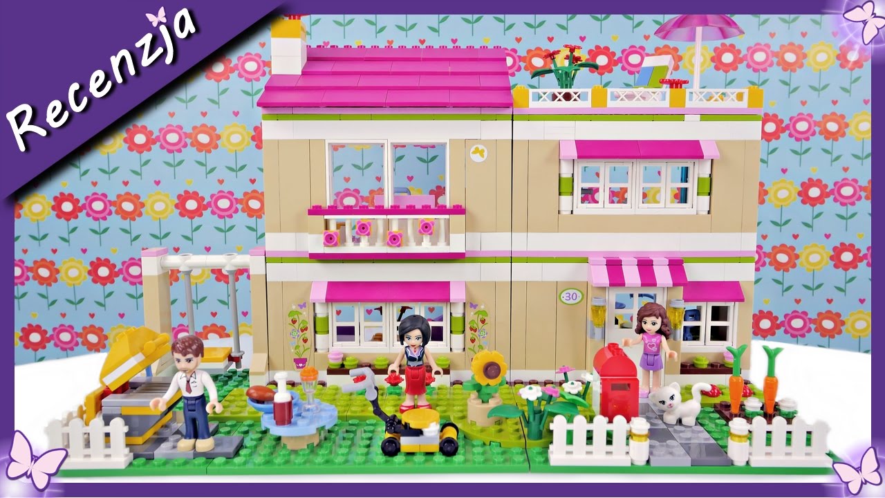 Dom Olivii - Olivia house - Recenzja klocków Lego Friends 3315