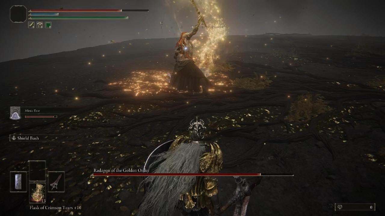 ELDEN RING Radagon and Elden Beast melee