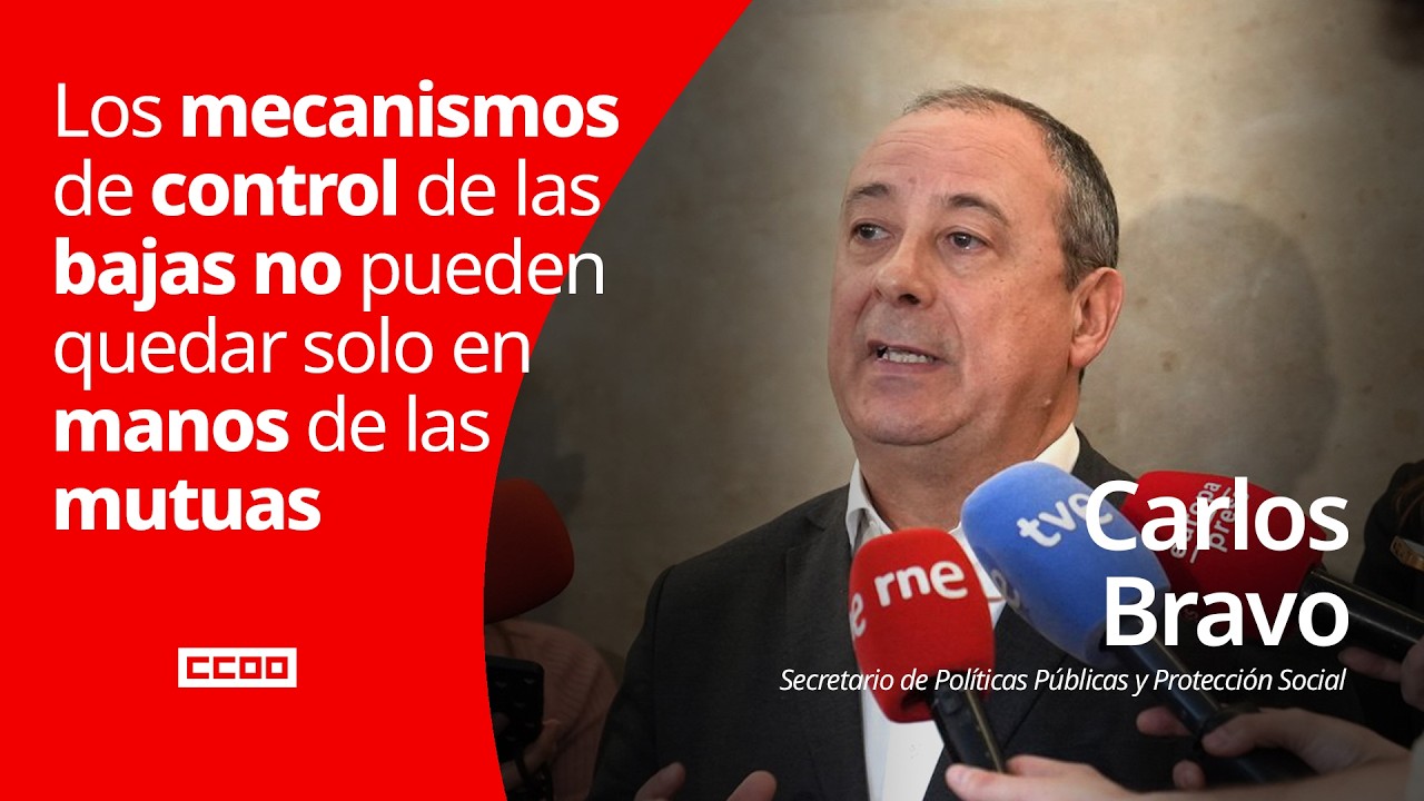 Los mecanismos de control de las bajas no pueden quedar solo en manos de las mutuas
