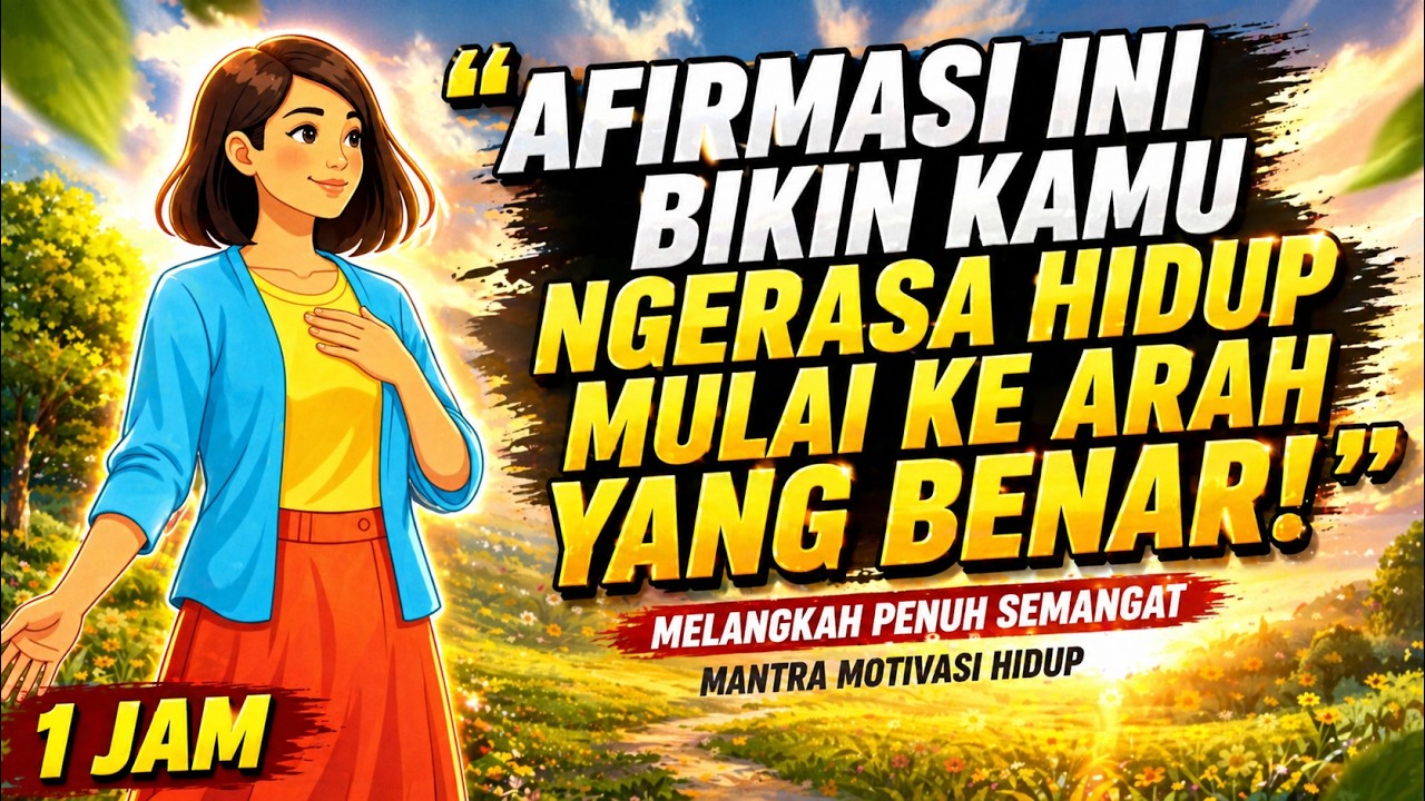Melangkah Penuh Semangat ✨ Afirmasi Positif untuk Menyambut Hari