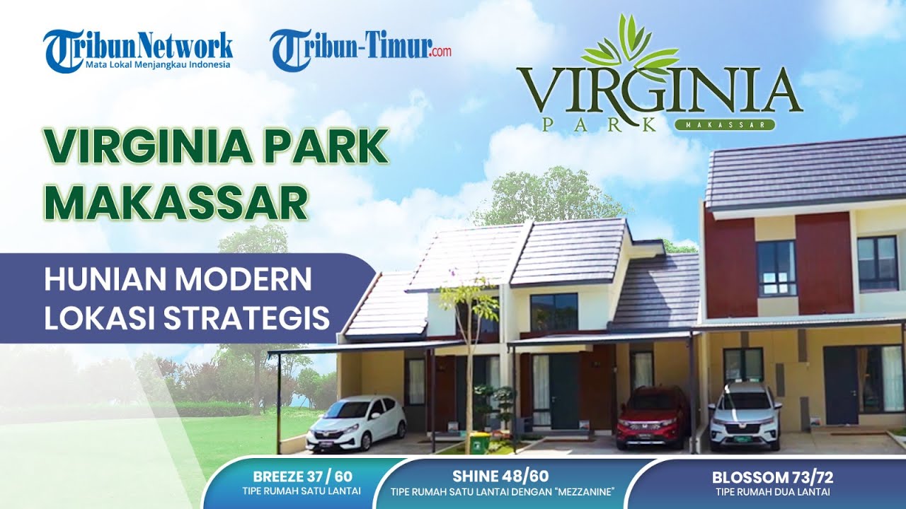 VIRGINIA PARK, mempersembahkan rumah nyaman, Ceilling 6 meter, dengan Mezzanine yang mewah!