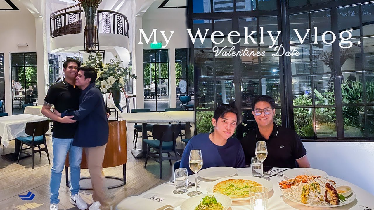We tried FINE DINING for the FIRST TIME * Valentine's Date | Pinoy Gay Couple | Romney Ranjo