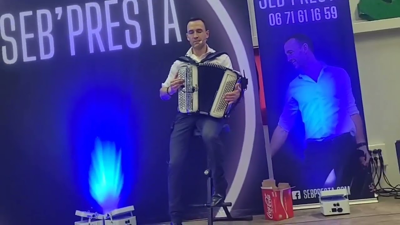 Hommage à Mikael blanchard par Seb'Presta à bitry ce 27 avril 2025 🎷🪗