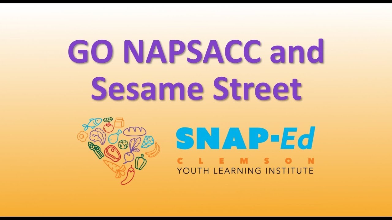 GO NAPSACC and Sesame Street