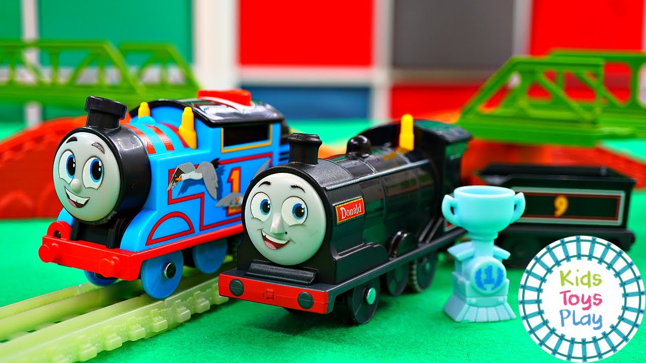 Who Will Win the Sodor Cup Race? Introducing Donald!