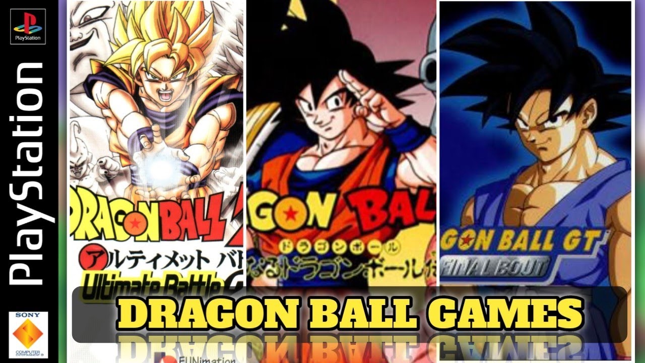 All Dragon Ball Games on PS1
