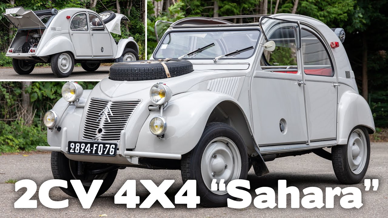 La 2CV 4X4 aux 2 moteurs : explications et essai d'une 
