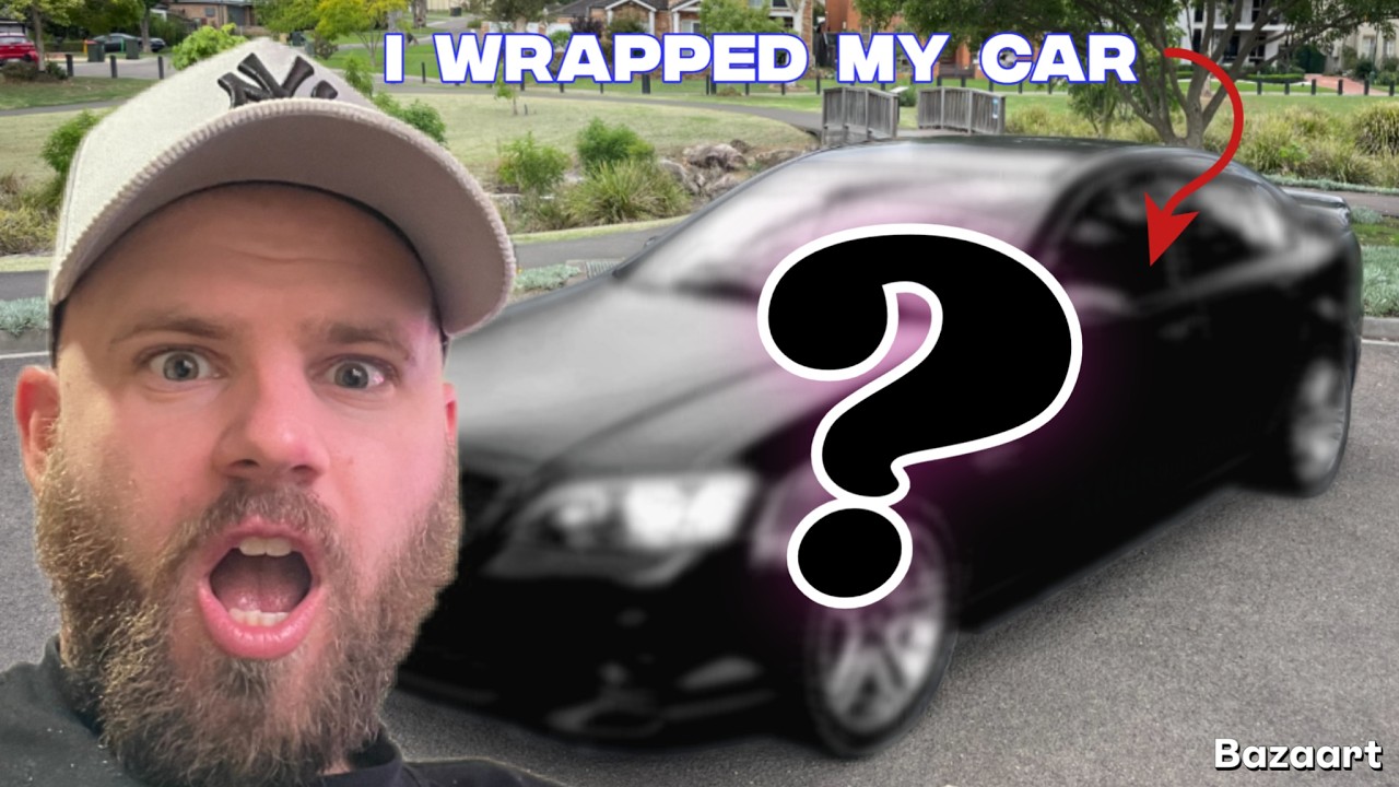 I WRAPPED MY $2000 SV6!! - My New Business Venture