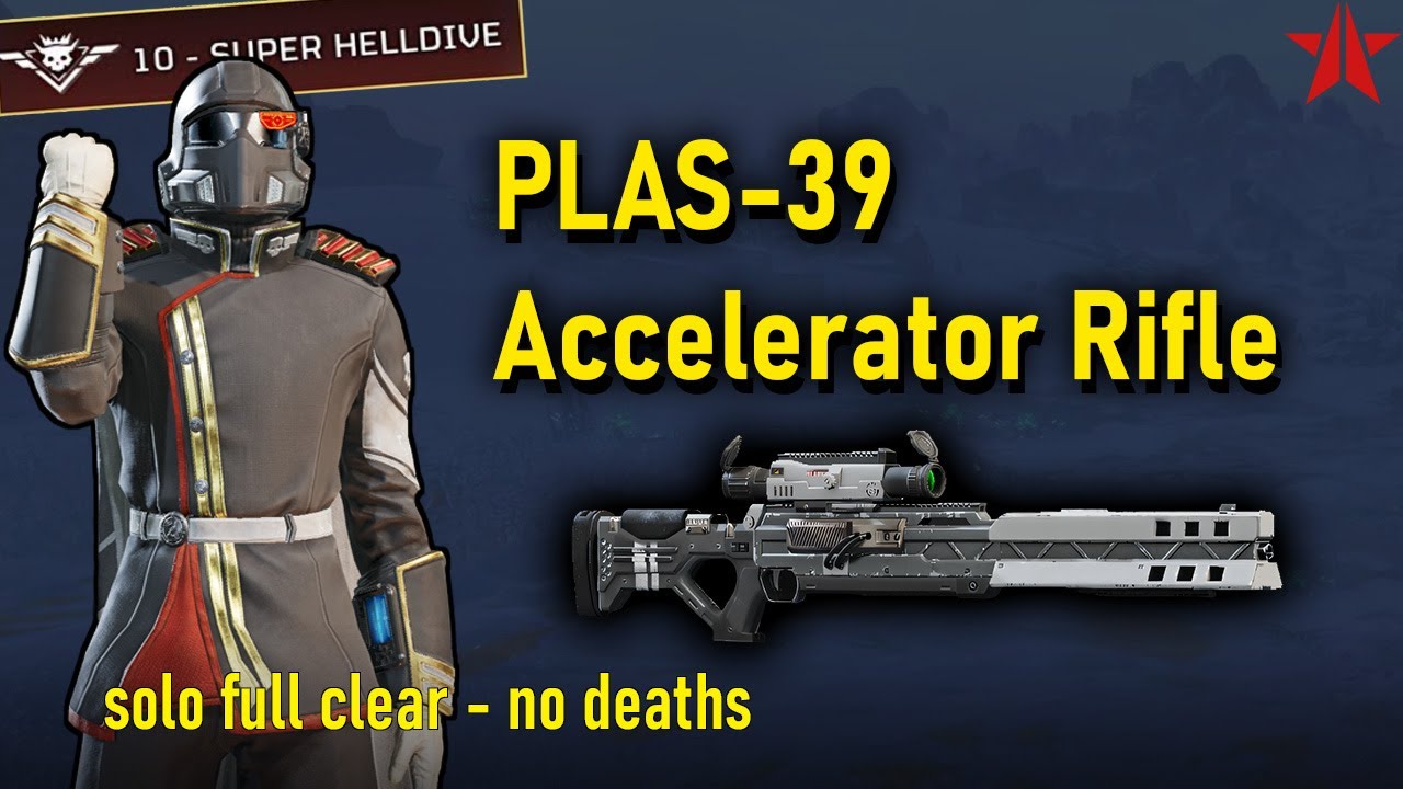 Helldivers 2 - Taking the PLAS-39 to the Bot Front! (solo full clear, max difficulty)