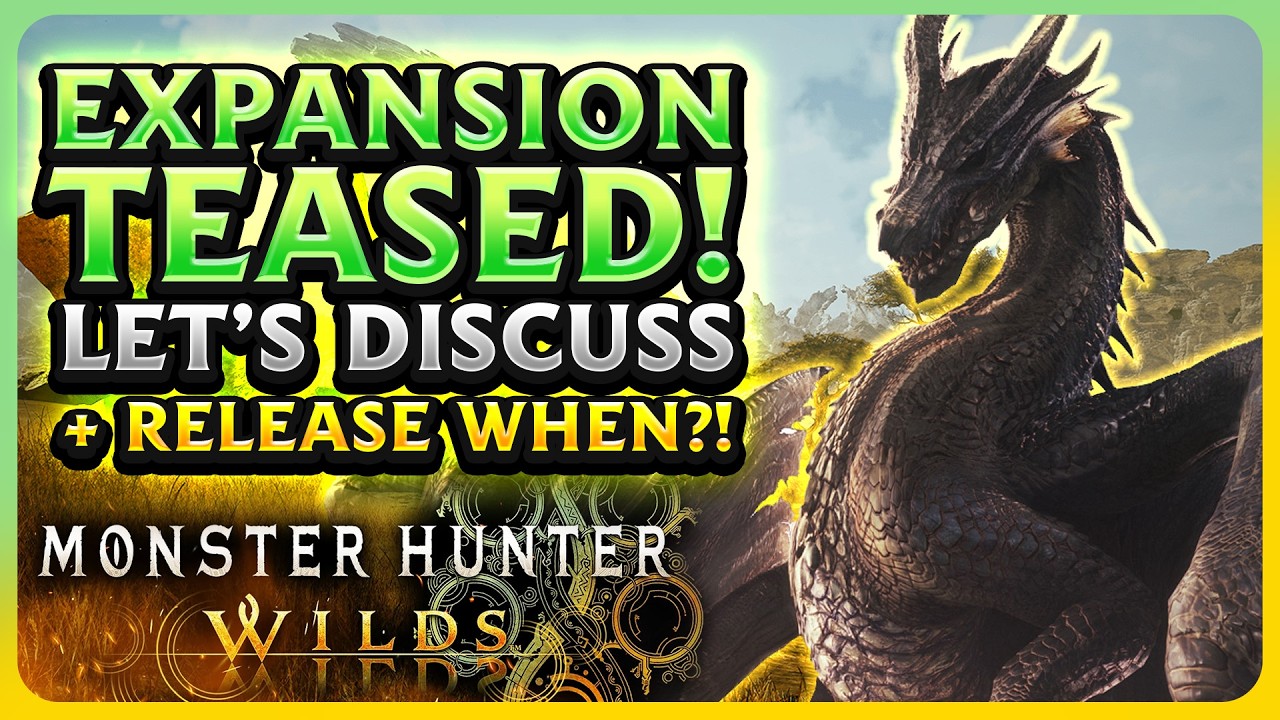 Официально анонсировано дополнение Monster Hunter Wilds &mdash; давайте обсудим это! | Rathalos Watch