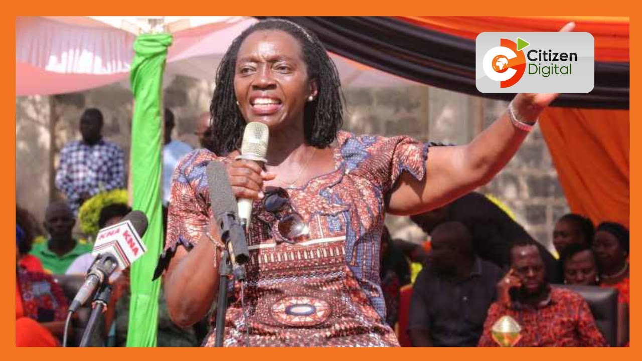 Martha Karua's campaign in Nyamira