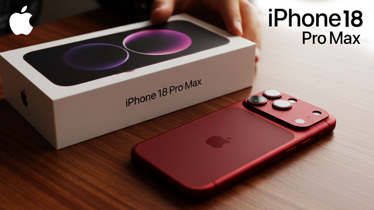 Apple iPhone 18 Pro Max: Price, Specs, Features & Exclusive Official Trailer!