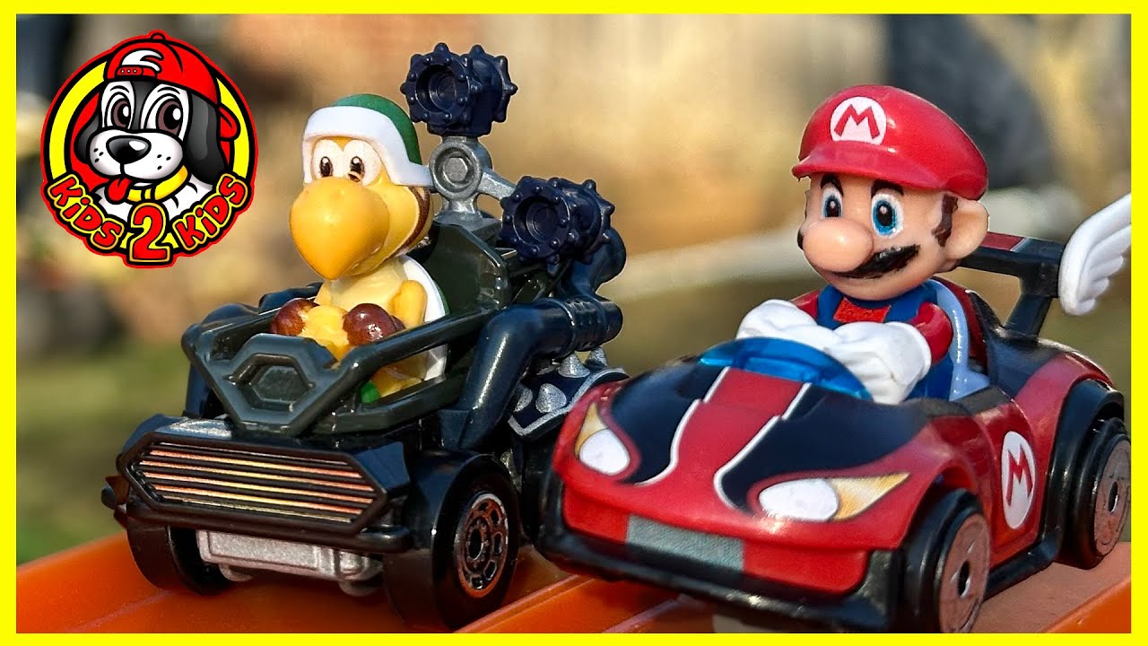 BIGGEST Hot Wheels MARIO KART RACE! - COMPILATION (Rainbow Road Raceway, RC Cars & MORE)