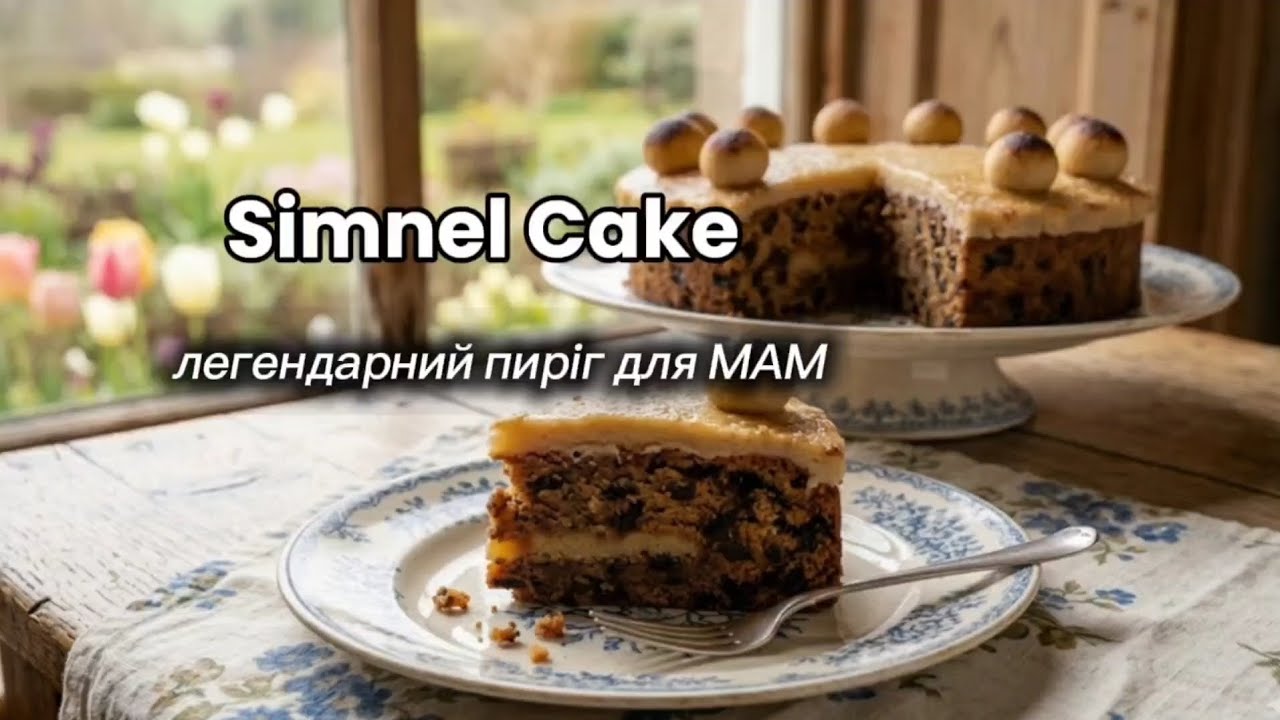 ​🍪 Легендарний Simnel Cake​: традиційний британський пиріг до Дня Матері