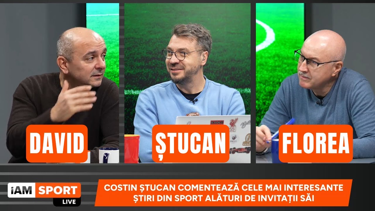 iAMsport LIVE - 28 Ianuarie | CHIVU E DORIT DE REAL MADRID