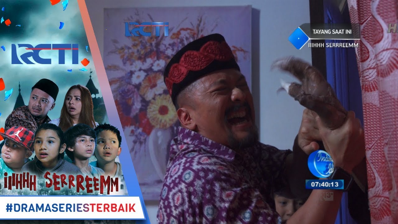 IH SEREM - Gawattt Pak RT Berkelahi Dengan Hantu Burung [25 Desember 2017]