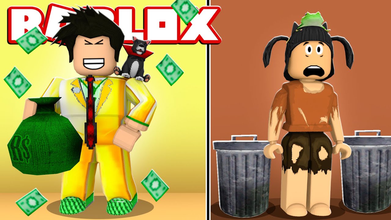 LOKIS ESCOLHENDO O RICO E POBRE | Roblox - Rich or Poor