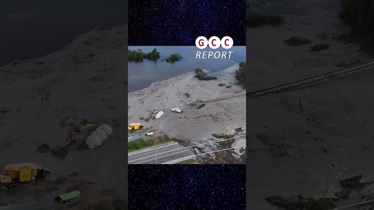 🇳🇴 Landslide Blocks E6 Highway and Railway in Norway - August 30, 2025