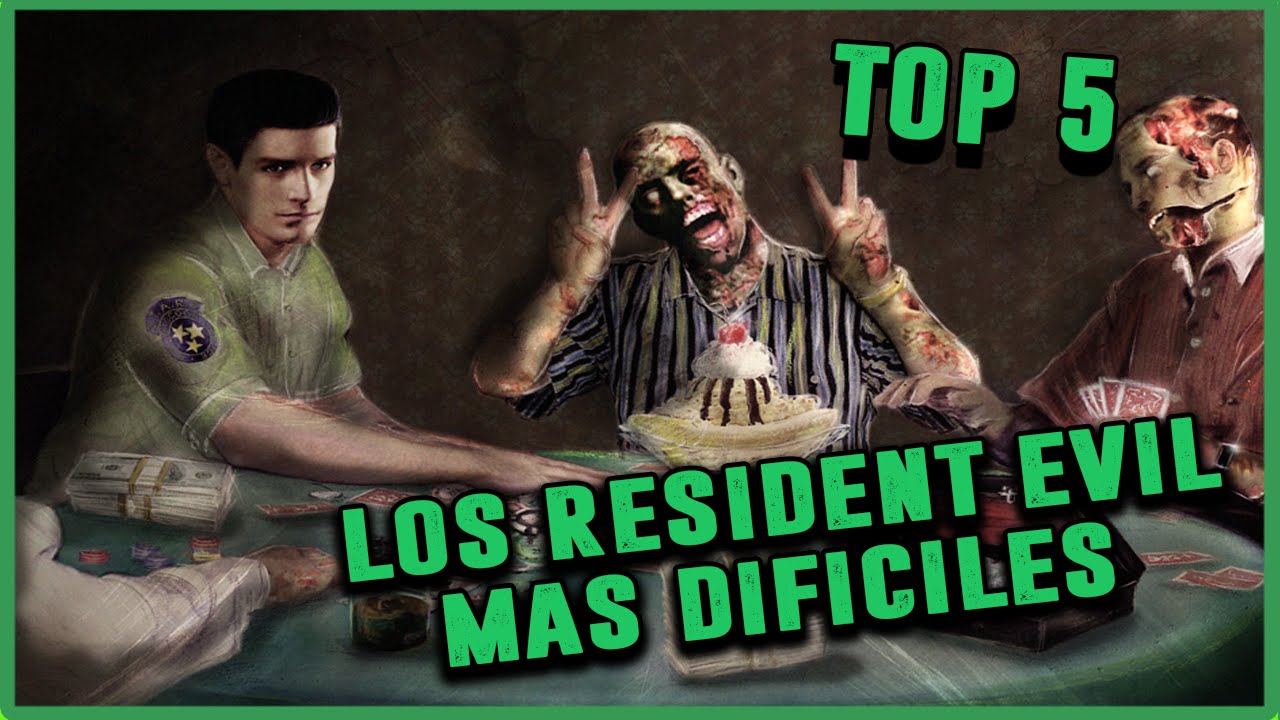 Top 5: Los Resident Evil más difíciles