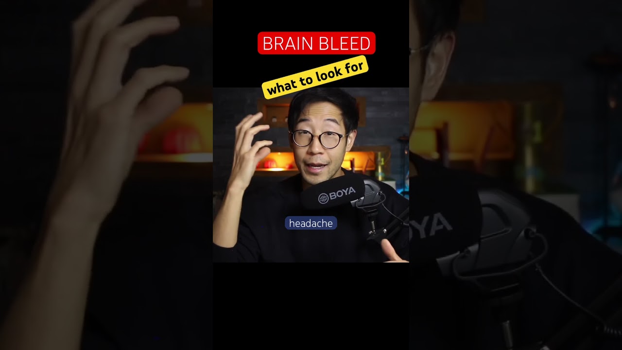 signs of intracranial bleed #heart #medicine #education