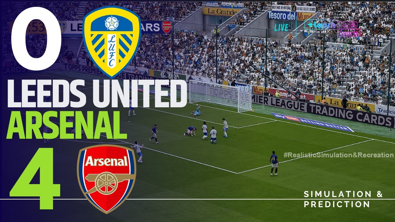 LEEDS UNITED  vs. ARSENAL 🔴 | PREMIER LEAGUE 2025-2026 | Full Match Simulation/Recreation