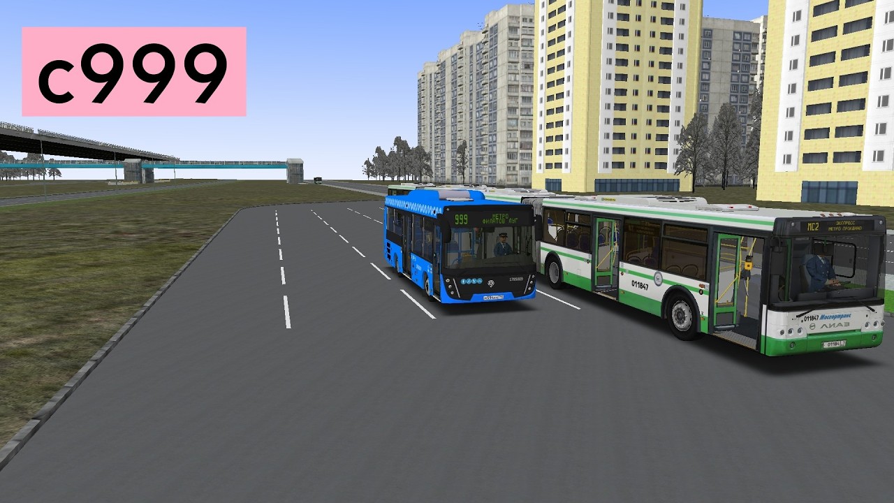 OMSI 2: Автобус №с999 Метро Ольховая - Метро Филатов луг