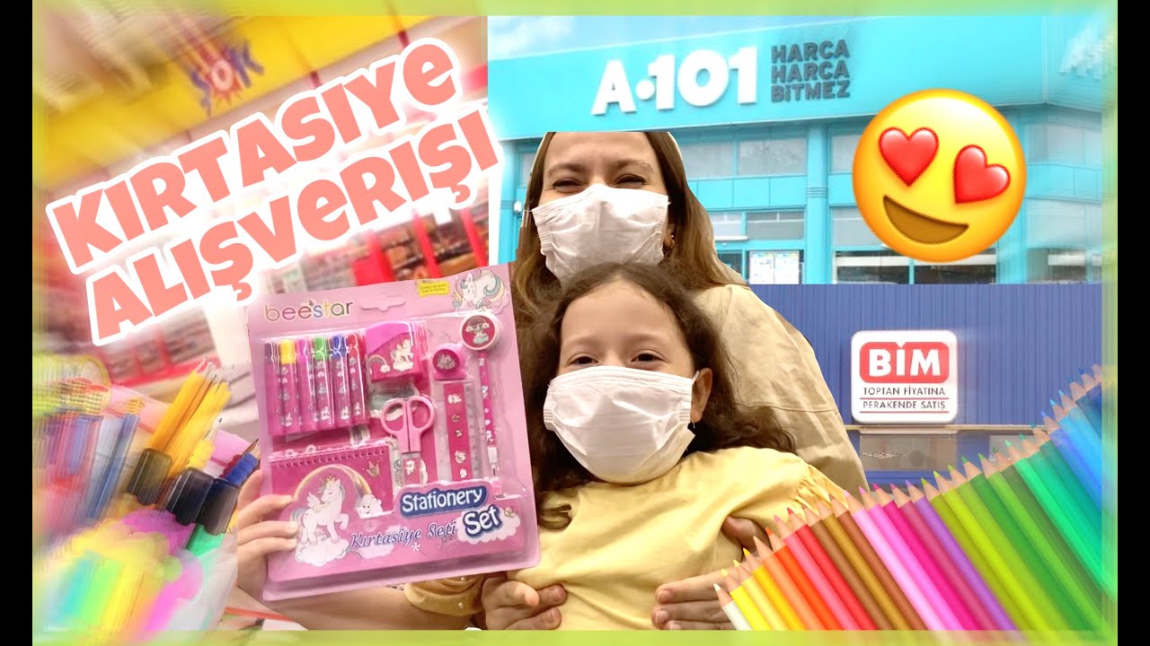 A101, BİM, ŞOK OKULA DÖNÜŞ KIRTASİYE ALIŞVERİŞİ