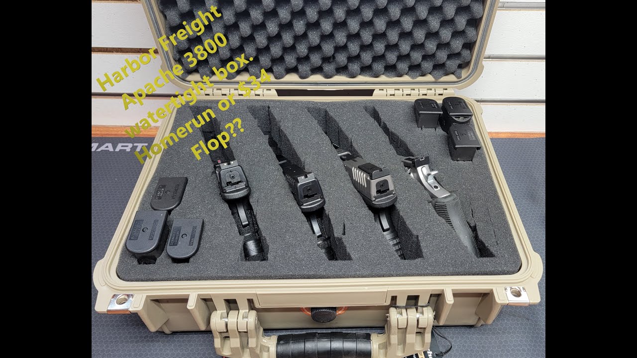 You're doing it wrong!! Harbor Freight Apache 3800 Unboxing and Set up Pelican quality?
